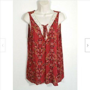 IZ BYER Lace Top Blouse 4346E1M